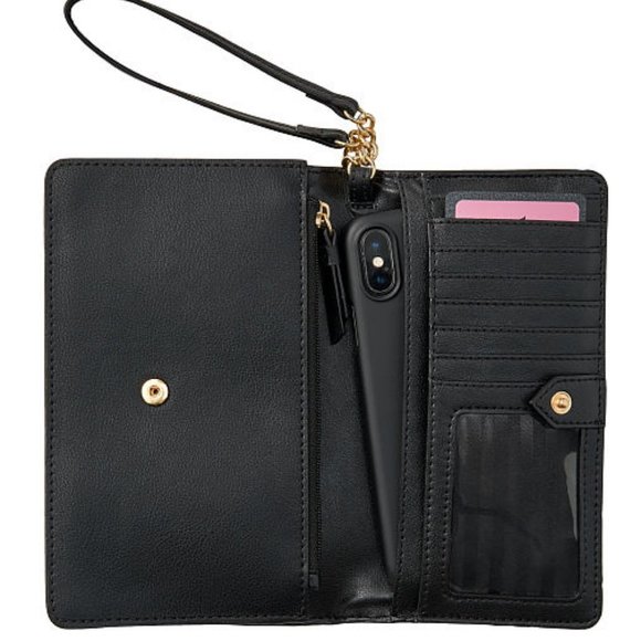 VICTORIA'S SECRET TECH CLUTCH- BLACK MIXED STUD - Picture 5 of 8